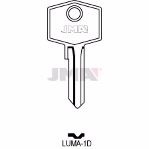 LLAVE JMA ACERO-B (LUMA-1D)