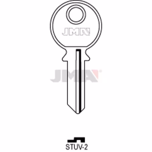 LLAVE JMA ACERO-C (STUV-2)