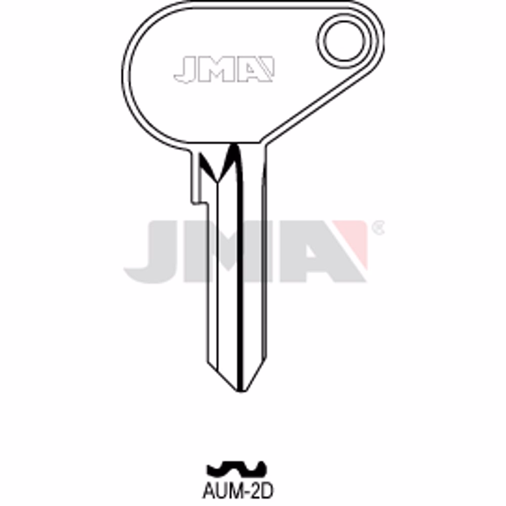 LLAVE JMA ACERO-B (AUM-2D)