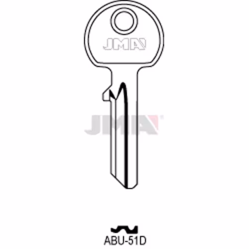 LLAVE JMA ACERO-C (ABU-51D)