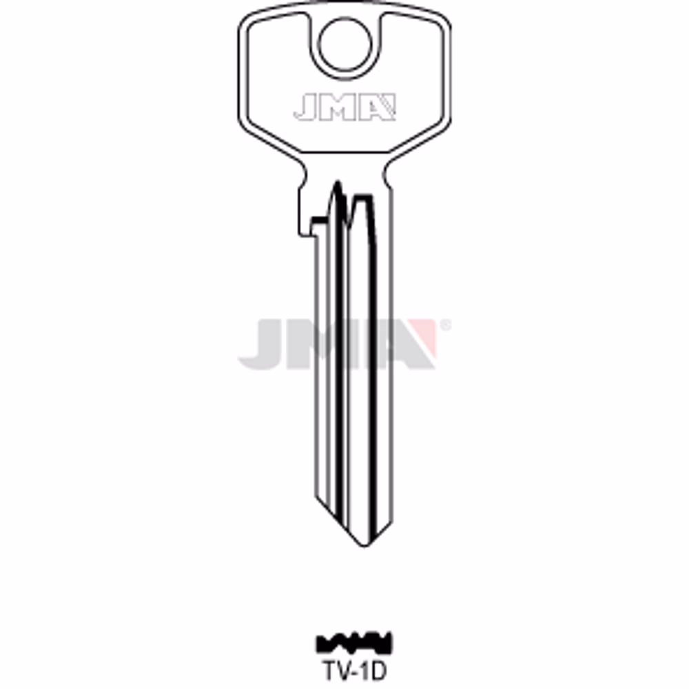 LLAVE JMA ACERO-C (TV-1D)