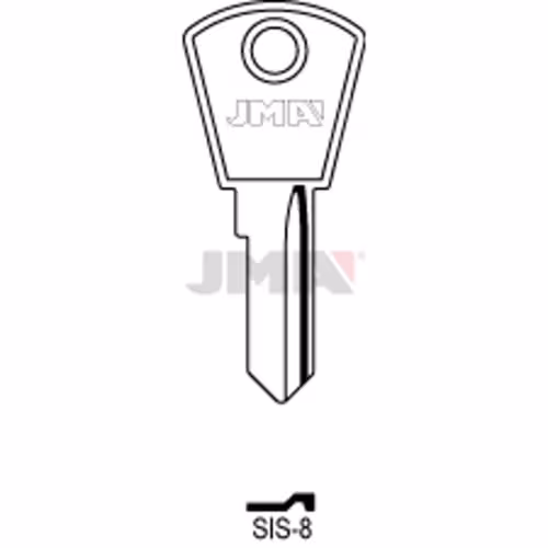 LLAVE JMA ACERO-C (SIS-8)