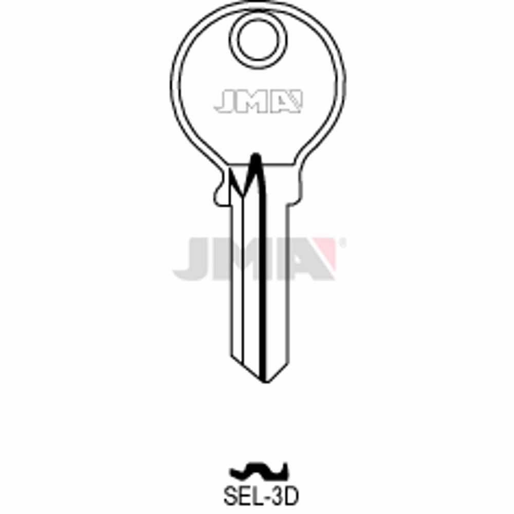 LLAVE JMA ACERO-C (SEL-3D)