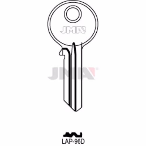 LLAVE JMA ACERO-C (LAP-96D)