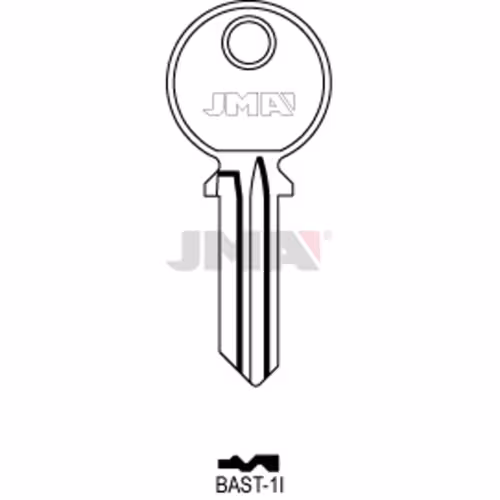 LLAVE JMA ACERO-C (BAST-1I)