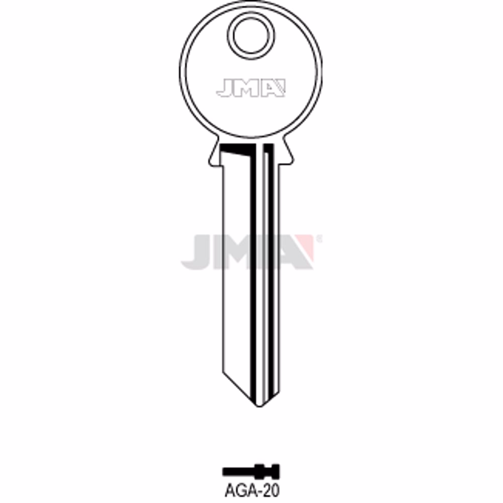 LLAVE JMA ACERO-C (AGA-20)