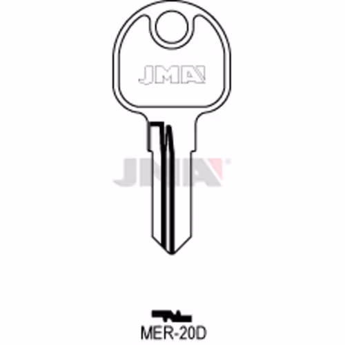 LLAVE JMA ACERO-C (MER-20D)