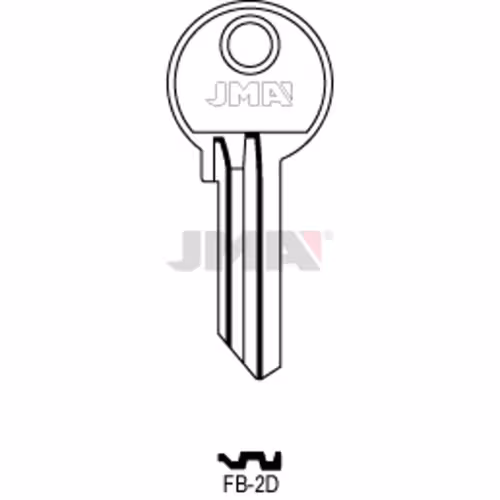 LLAVE JMA ACERO-C (FB-2D)