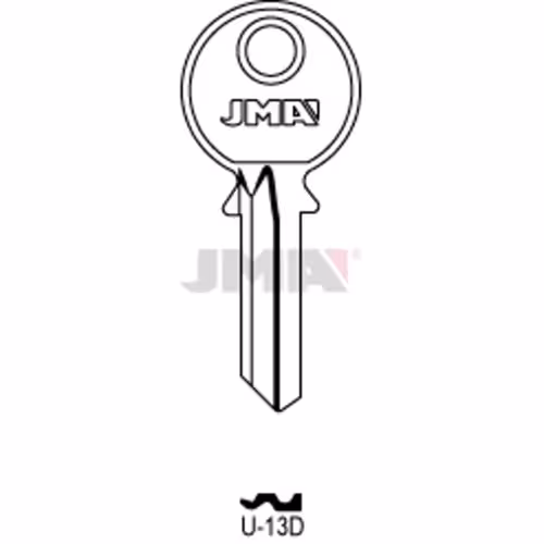 LLAVE JMA ACERO-C (U-13D)