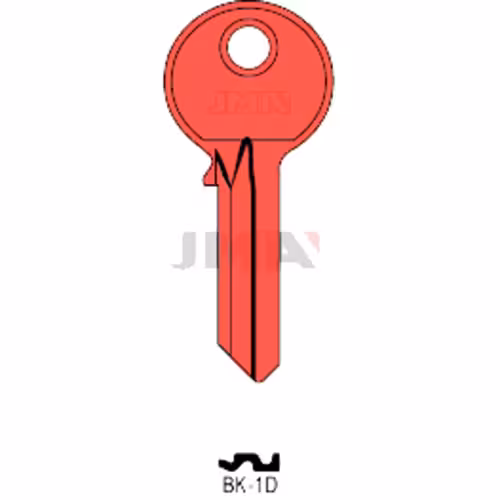 LLAVE JMA ALUMINIO (BK-1D ROJO)