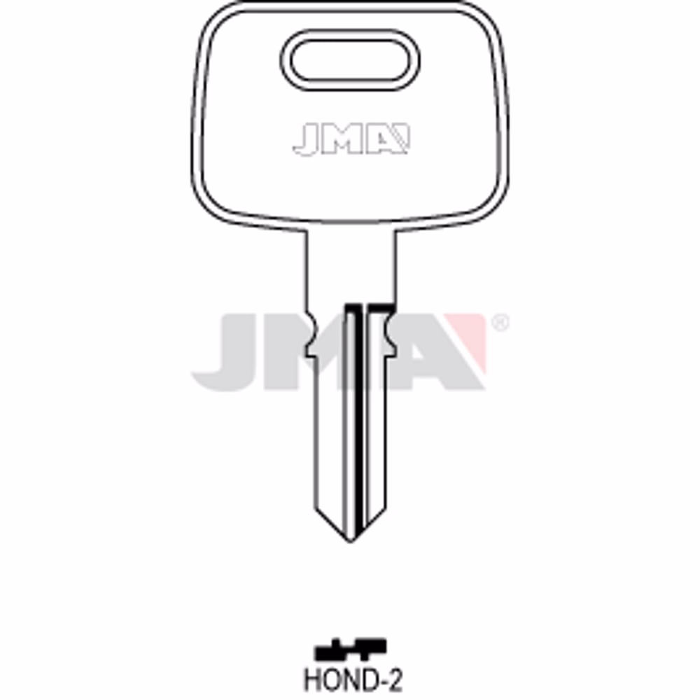 LLAVE JMA ACERO-C (HOND-2)