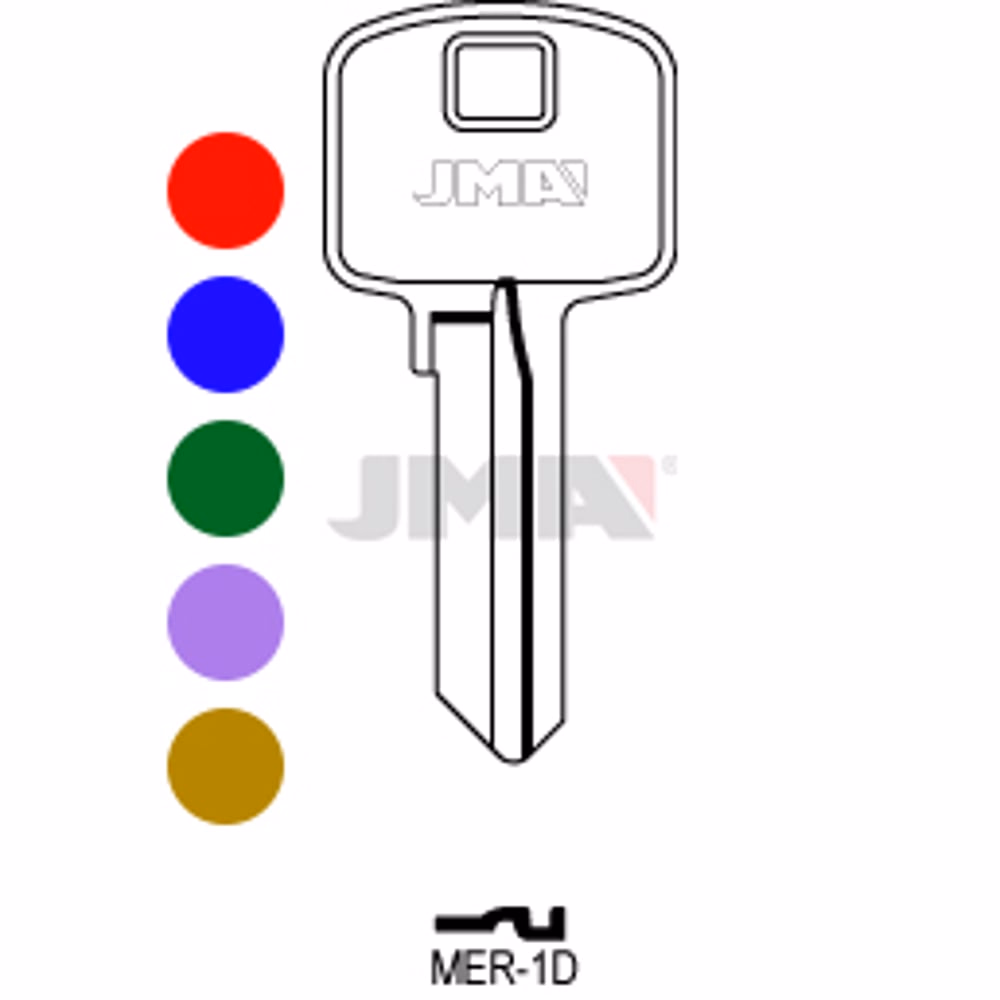 LLAVE JMA ALUMINIO (MER-1D SURTIDO)