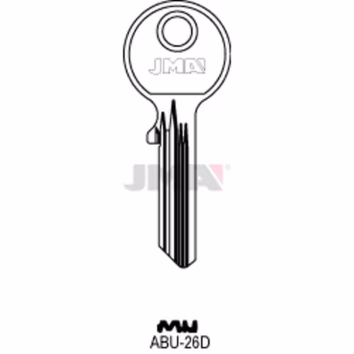 LLAVE JMA ACERO-C (ABU-26D)