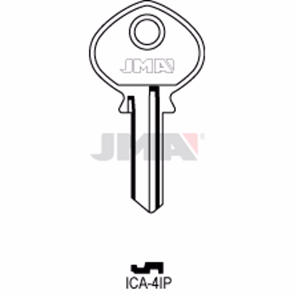LLAVE JMA ACERO-B (ICA-4IP)