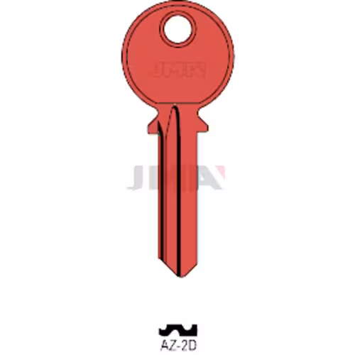 LLAVE JMA ALUMINIO (AZ-2D ROJO)
