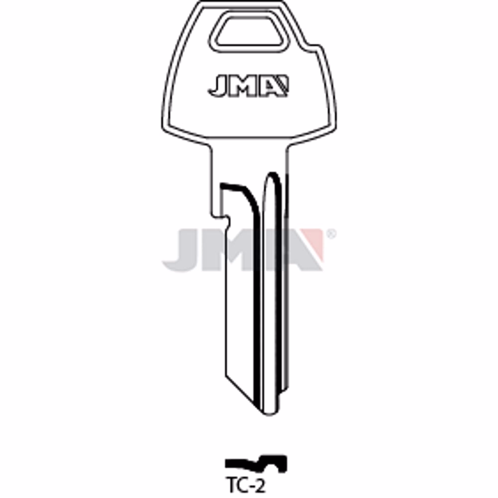 LLAVE JMA ACERO-B (TC-2)