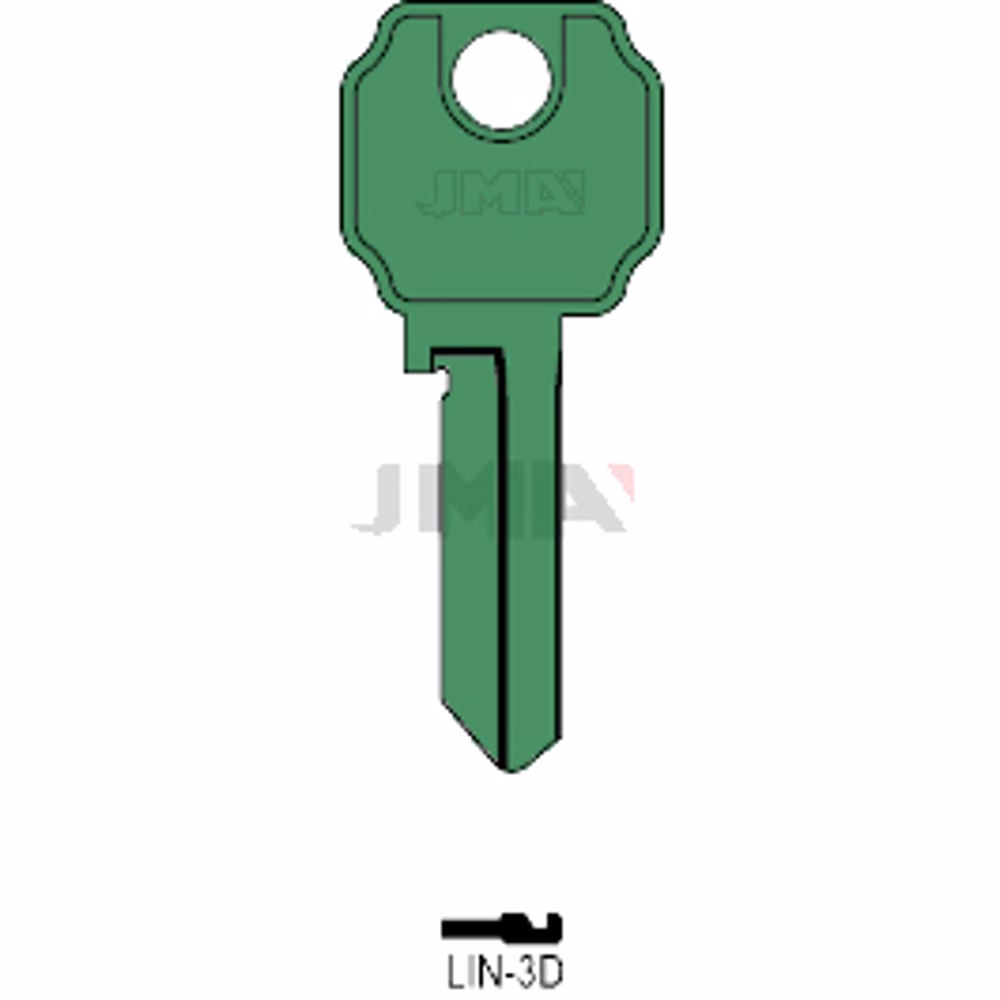 LLAVE JMA ALUMINIO (LIN-3D VERDE)