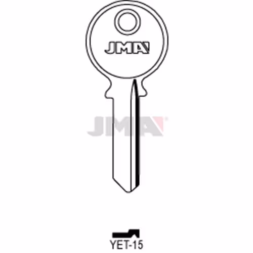 LLAVE JMA ACERO-C (YET-15)