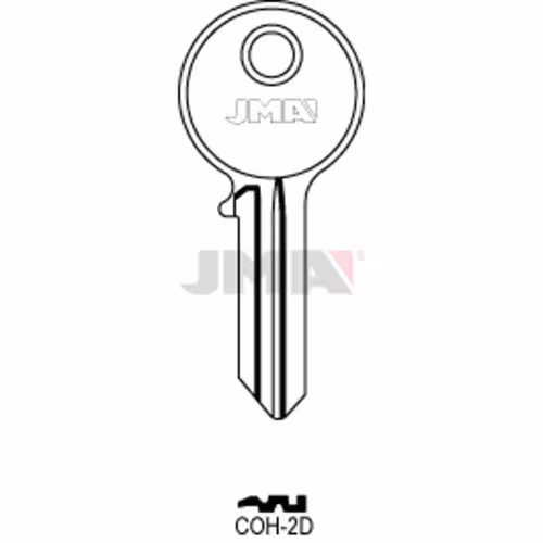 LLAVE JMA ACERO-C (COH-2D)