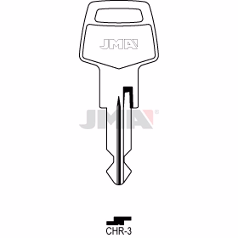 LLAVE JMA ACERO-C (CHR-3)