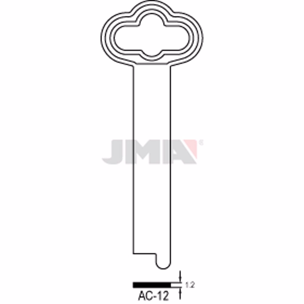LLAVE JMA ACERO-C (AC-12)