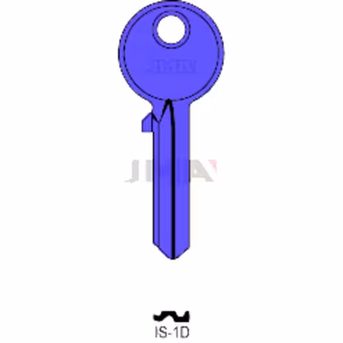 LLAVE JMA ALUMINIO (IS-1D AZUL)