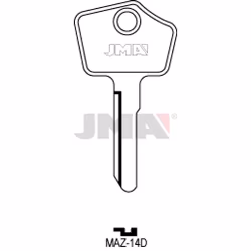 LLAVE JMA ACERO-C (MAZ-14D)