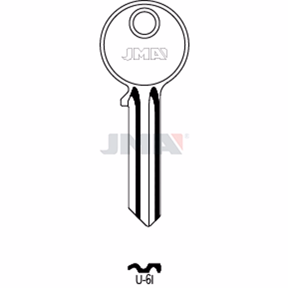 LLAVE JMA ACERO-B (U-6I)