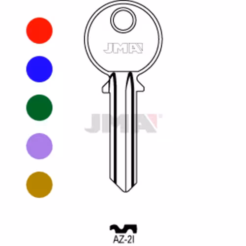 LLAVE JMA ALUMINIO (AZ-2I SURTIDO)