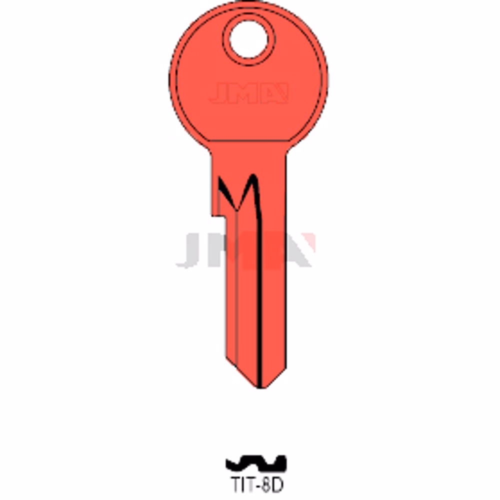 LLAVE JMA ALUMINIO (TIT-8D ROJO)