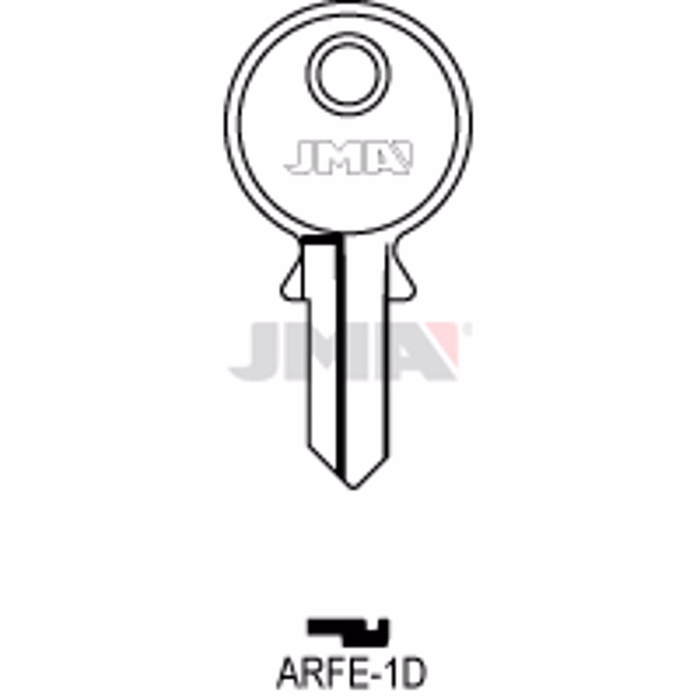LLAVE JMA ACERO-B (ARFE-1D)