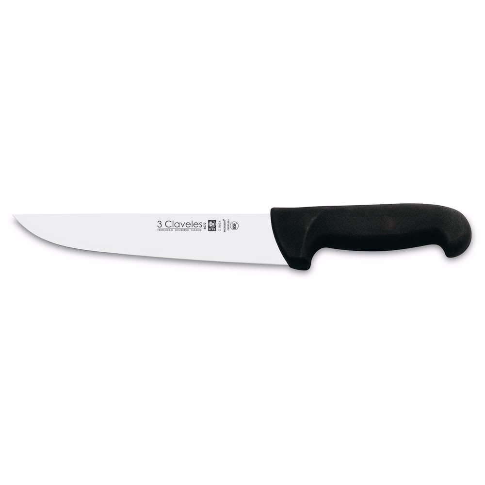 CUCHILLO CARNICERO FINO PROFLEX NEGRO RF. 8072 (9.5" - 24 cm)