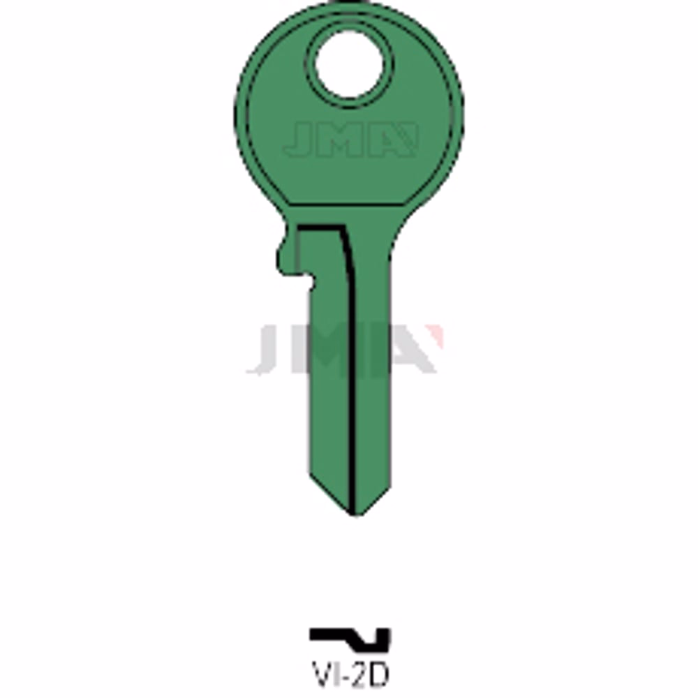 LLAVE JMA ALUMINIO (VI-2D VERDE)