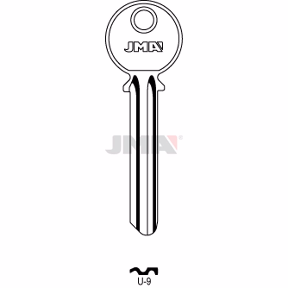LLAVE JMA ACERO-C (U-9)