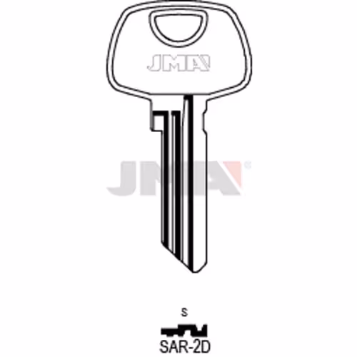 LLAVE JMA ACERO-C (SAR-2D)
