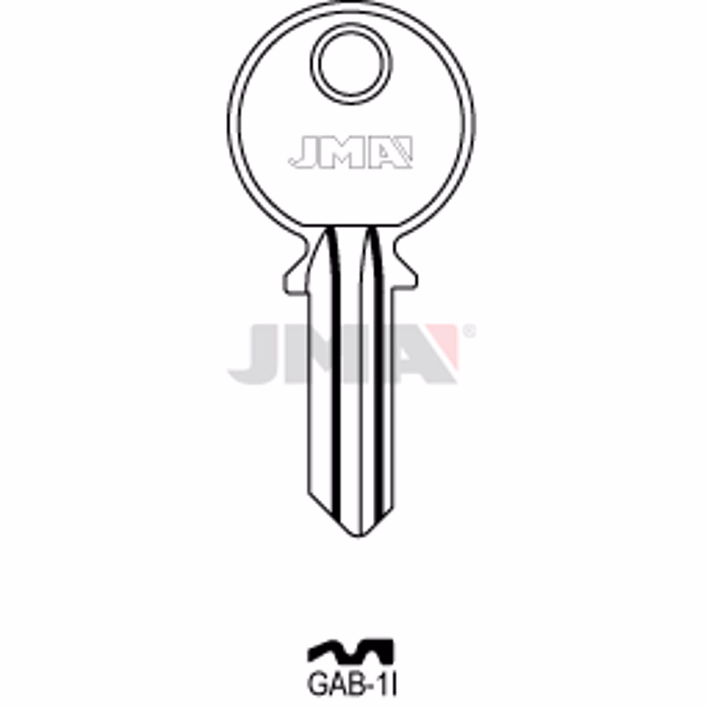 LLAVE JMA ACERO-C (GAB-1I)