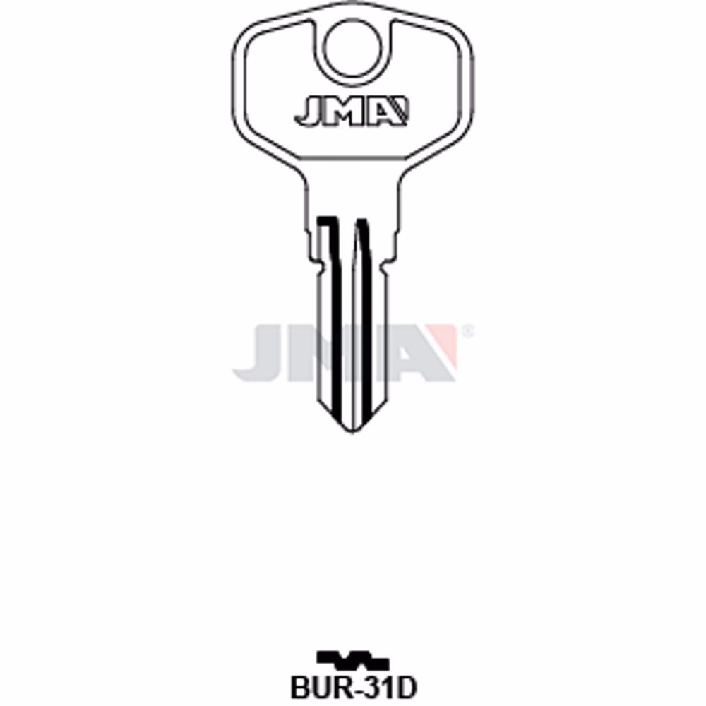 LLAVE JMA ACERO-C (BUR-31D)