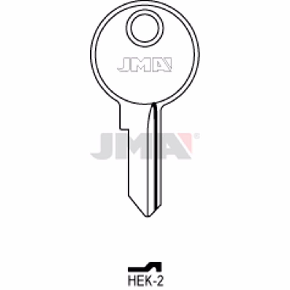 LLAVE JMA ACERO-C (HEK-2)