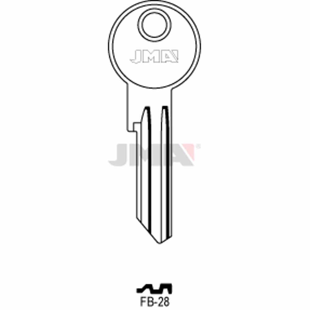 LLAVE JMA ACERO-C (FB-28)