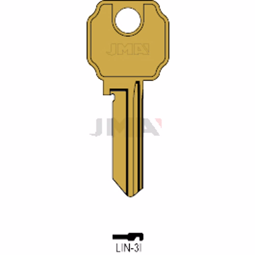 LLAVE JMA ALUMINIO (LIN-3I ORO)