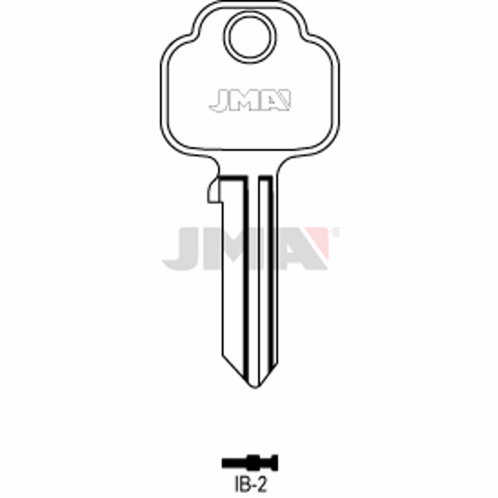 LLAVE JMA ACERO-B (IB-2)