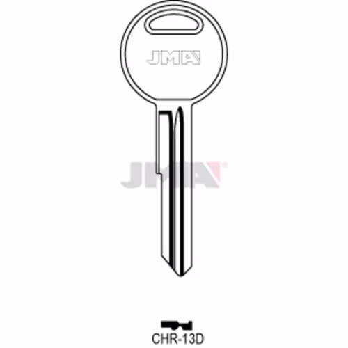 LLAVE JMA ACERO-C (CHR-13D)