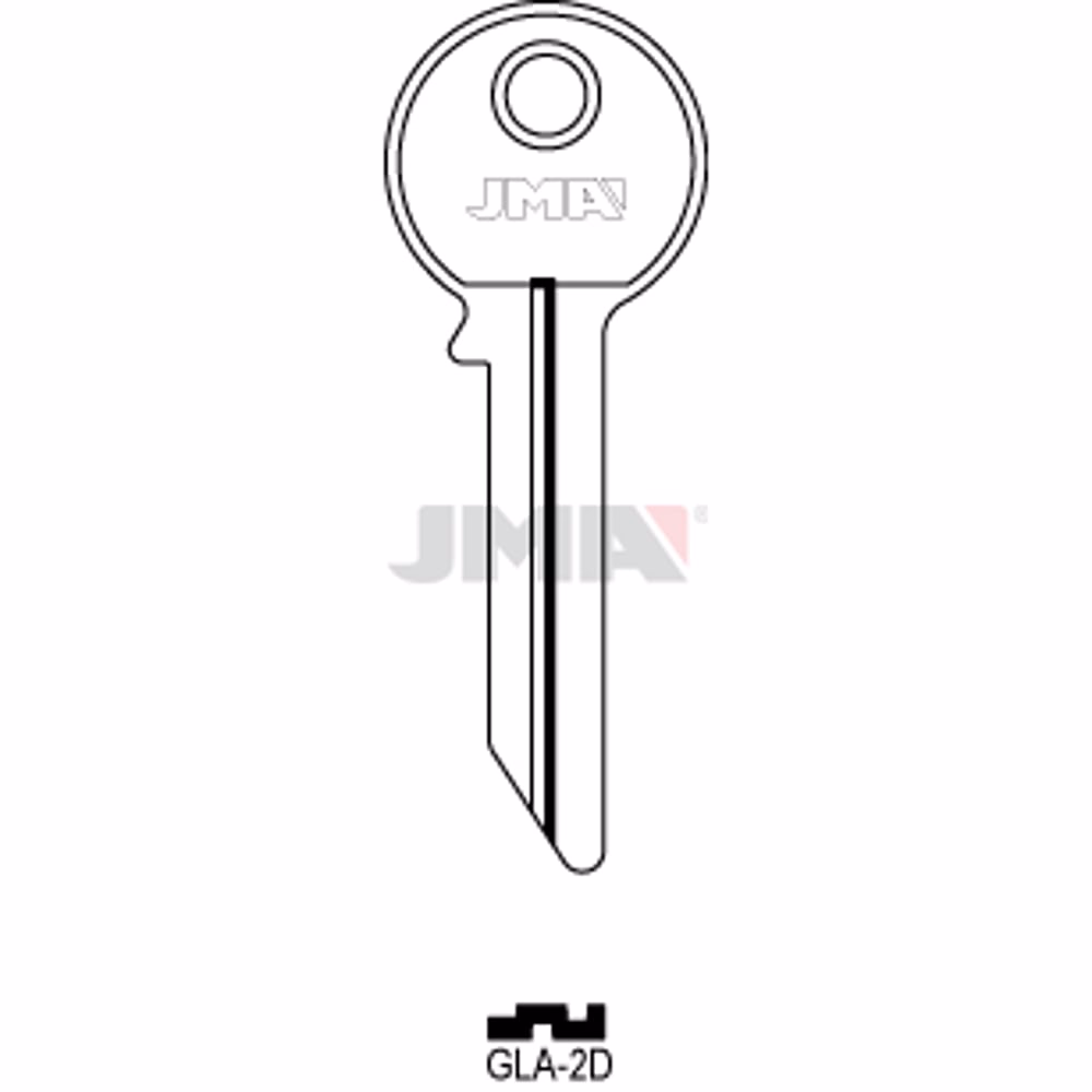 LLAVE JMA ACERO-C (GLA-2D)