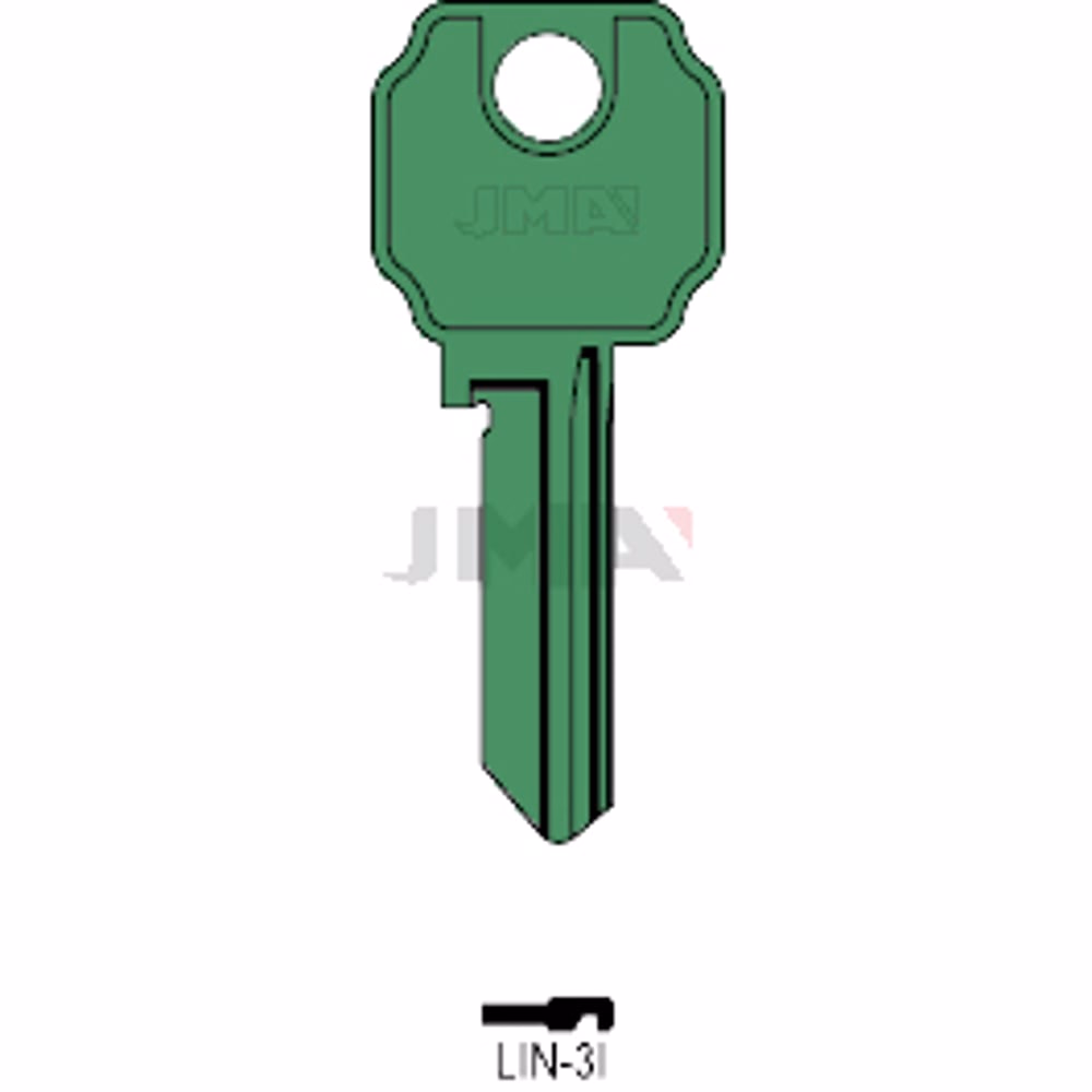 LLAVE JMA ALUMINIO (LIN-3I VERDE)