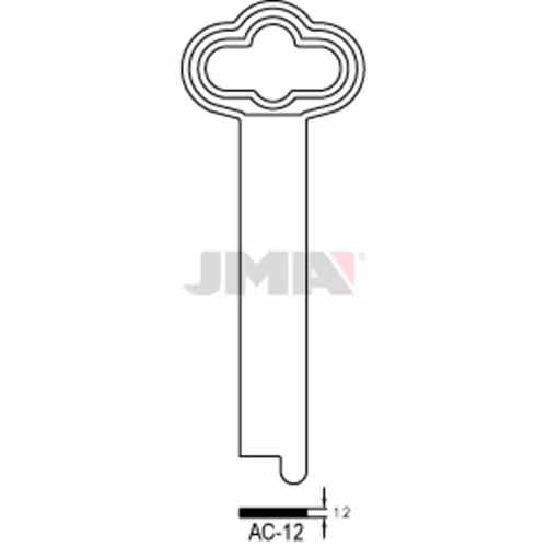 LLAVE JMA ACERO-C (AC-12)