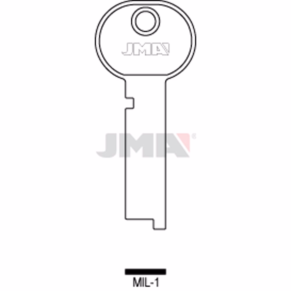 LLAVE JMA ACERO-C (MIL-1)