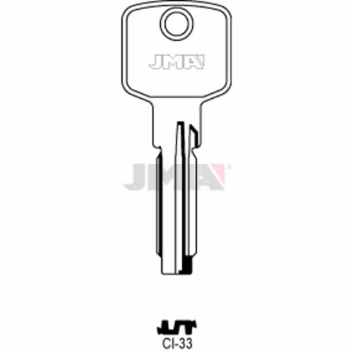 LLAVE JMA LATON SEGURIDAD (CI-33)