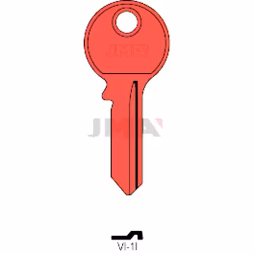 LLAVE JMA ALUMINIO (VI-1I ROJO)