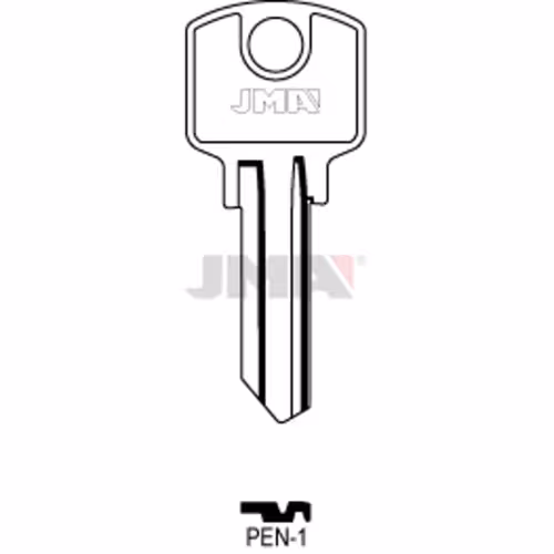 LLAVE JMA ACERO-C (PEN-1)