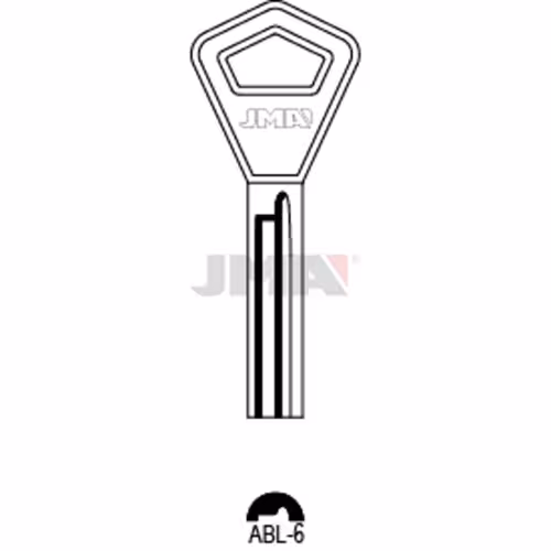 LLAVE JMA LATON SEGURIDAD (ABL-6)